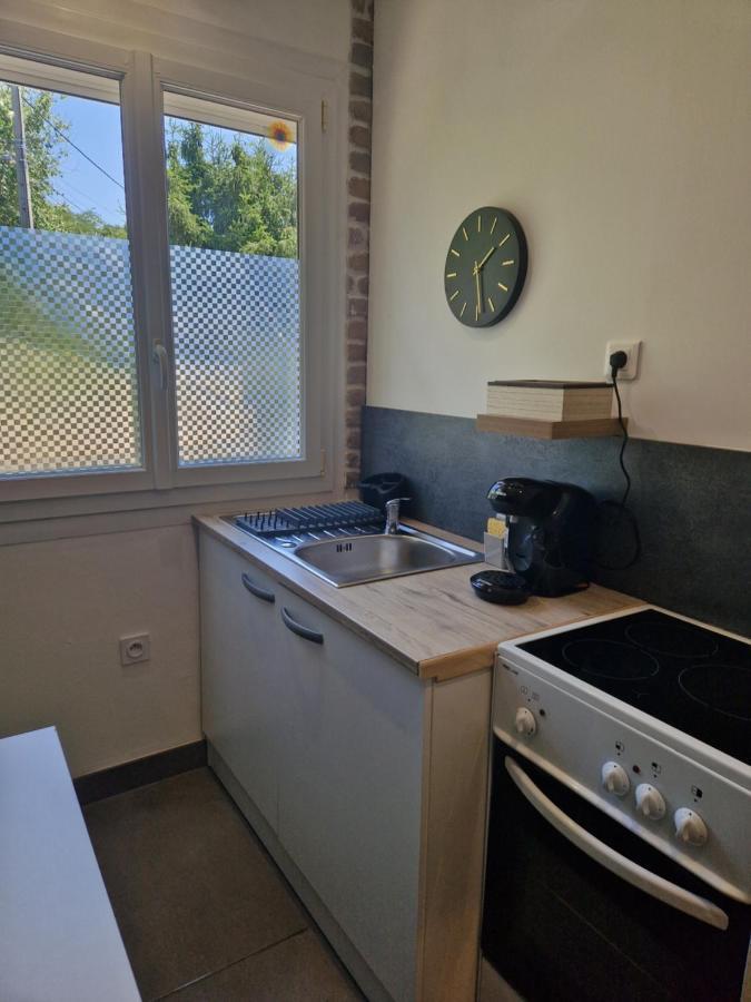 Appartement Independant Dans Maison Avec Jardinet, Au Calme Sérézin-du-Rhône Exteriör bild